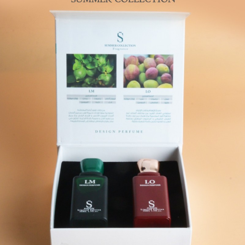 عطر اللوز + عطر الليمون 