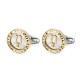 PE RAY SS & GP RIM CUFFLINKS