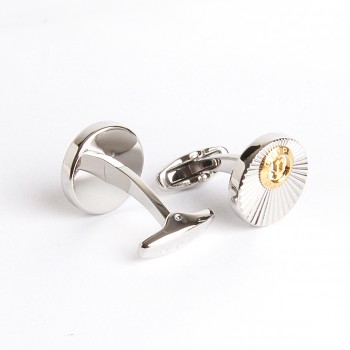 PE RADIANT SS, GP POLICE LOGO CUFFLINKS