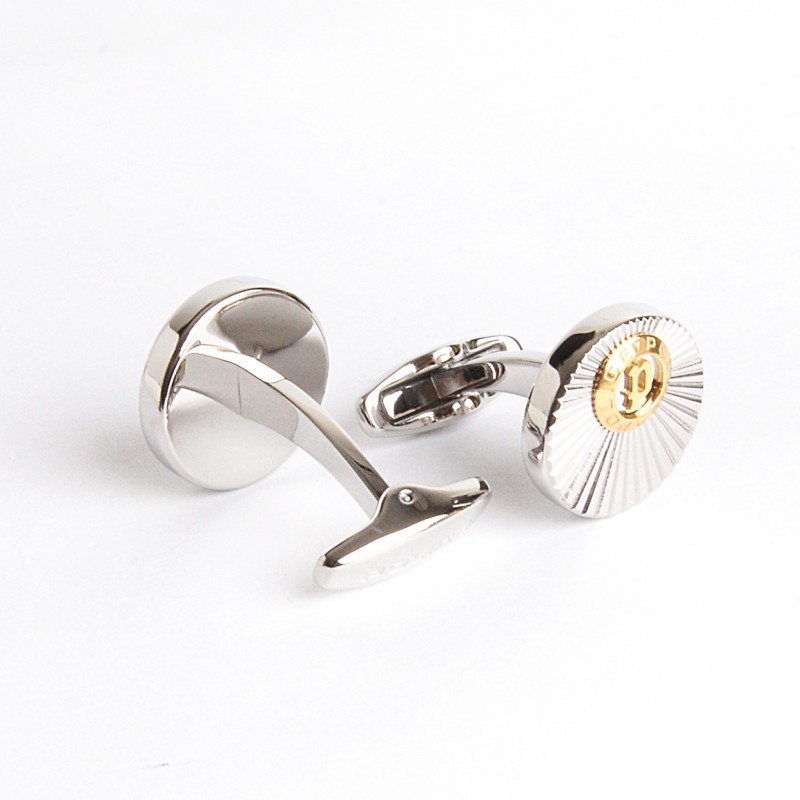 PE RADIANT SS, GP POLICE LOGO CUFFLINKS PE RADIANT SS, GP POLICE LOGO CUFFLINKS