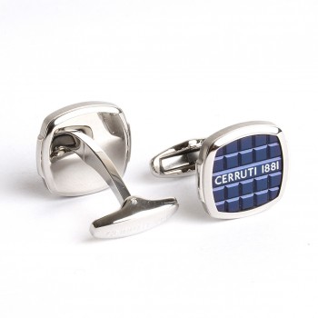 CE GIANNO SS & BLU  CUFFLINK