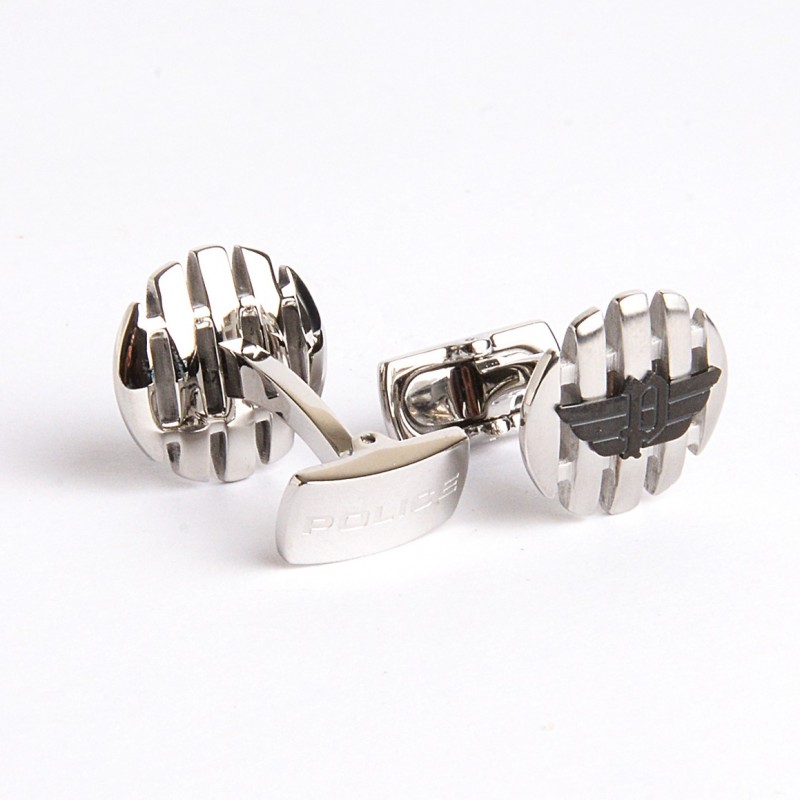 PE ONSET SS & BLK WING LOGO CUFFLINKS PE ONSET SS & BLK WING LOGO CUFFLINKS