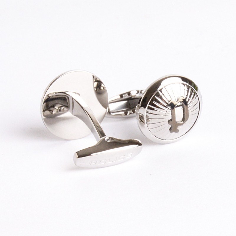 PE DECODE SS IPGUN P LOGO TEXTURED CUFFLINKS PE DECODE SS IPGUN P LOGO TEXTURED CUFFLINKS